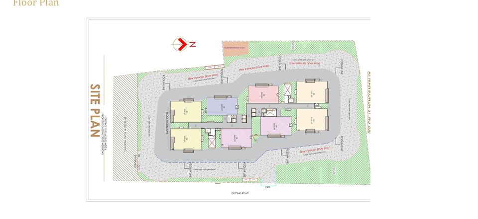 Floor plan brochure