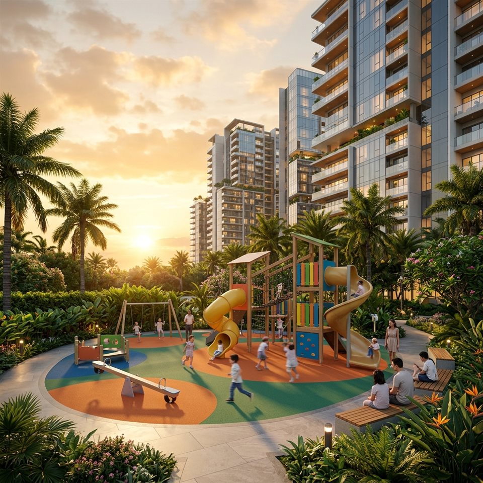 Kids play area